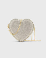 Midi Heart Bag Crystal