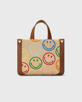 Mini Tote Raffia Smiley®