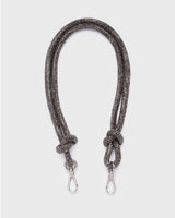 Knot Strap Crystal Black