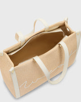 Tote Raffia Tofu