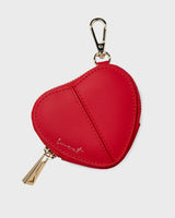 Coin Purse Heart Red