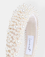 Headband White Pearl