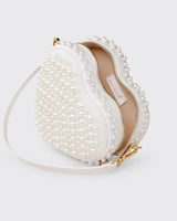 Midi Heart Bag Pearl