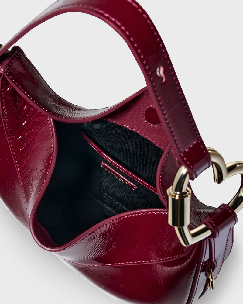 Halfmoon Bag Burgundy