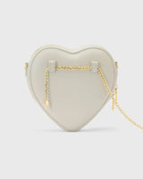 Big Heart Bag Ivory Gold