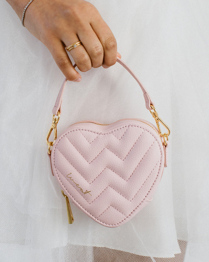 Blush Mini Heart Bag – WEAT International
