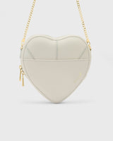 Big Heart Bag Ivory Gold