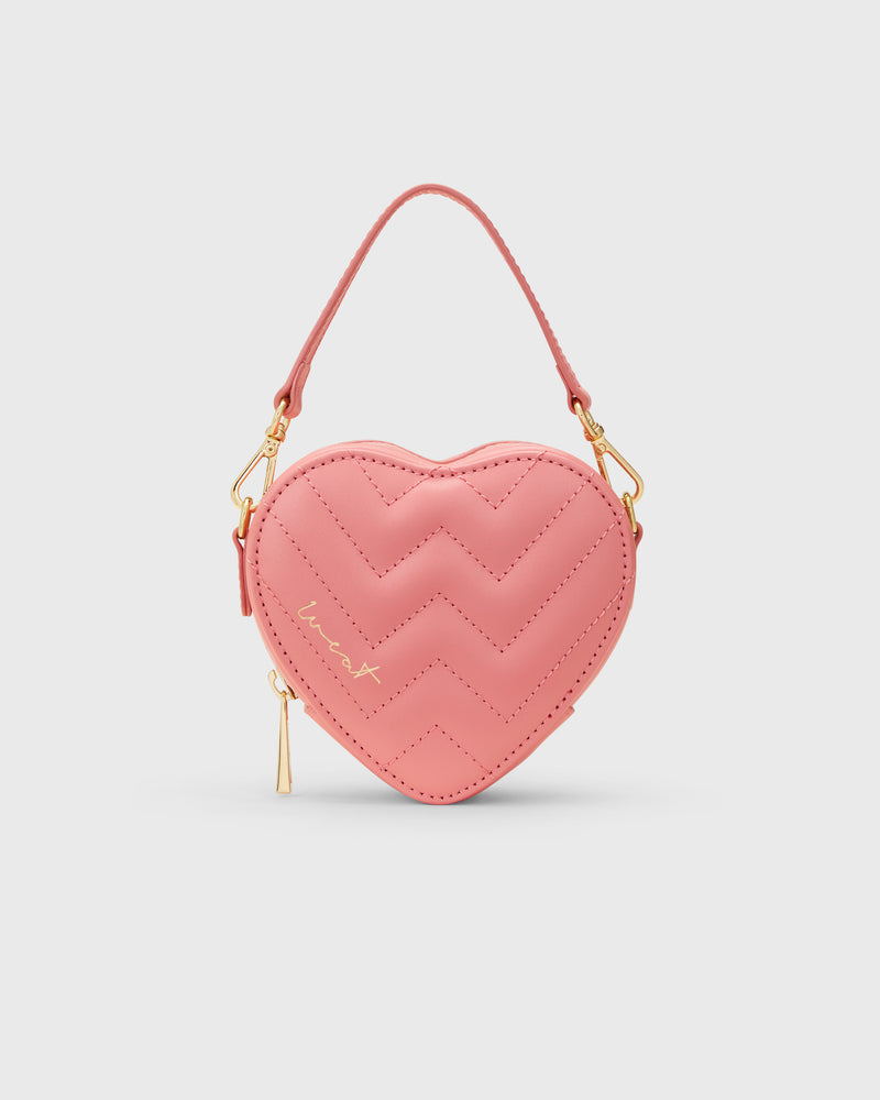 Mini Heart Bag Flamingo