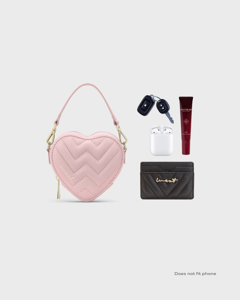 Mini Bolso Corazón Blush