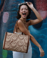 Tote Raffia Smiley®