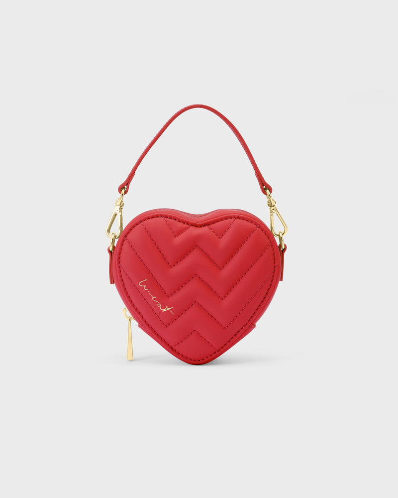 Mini bolso corazón Barra de labios