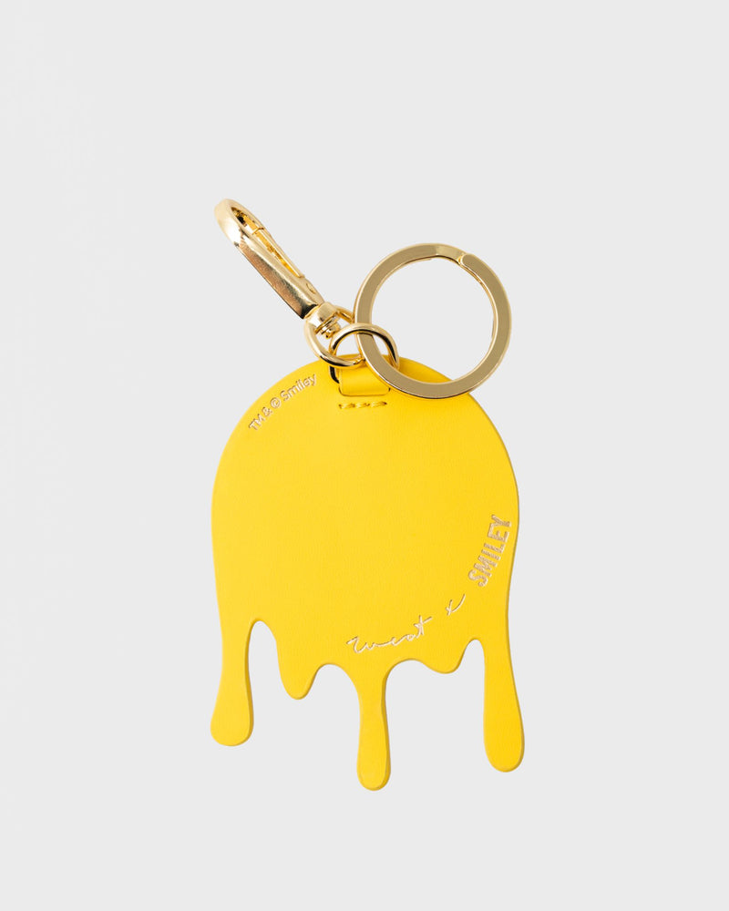 Keyring Smiley® Drip Lemon