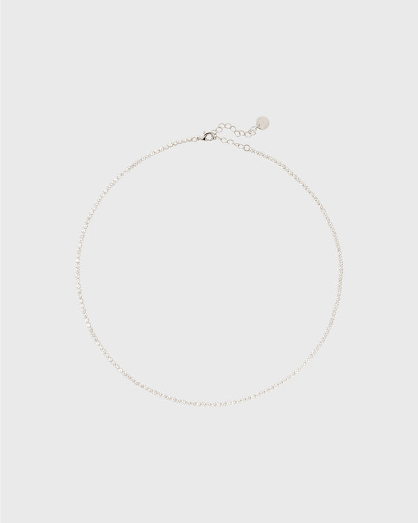 Choker Sparkle On Silver